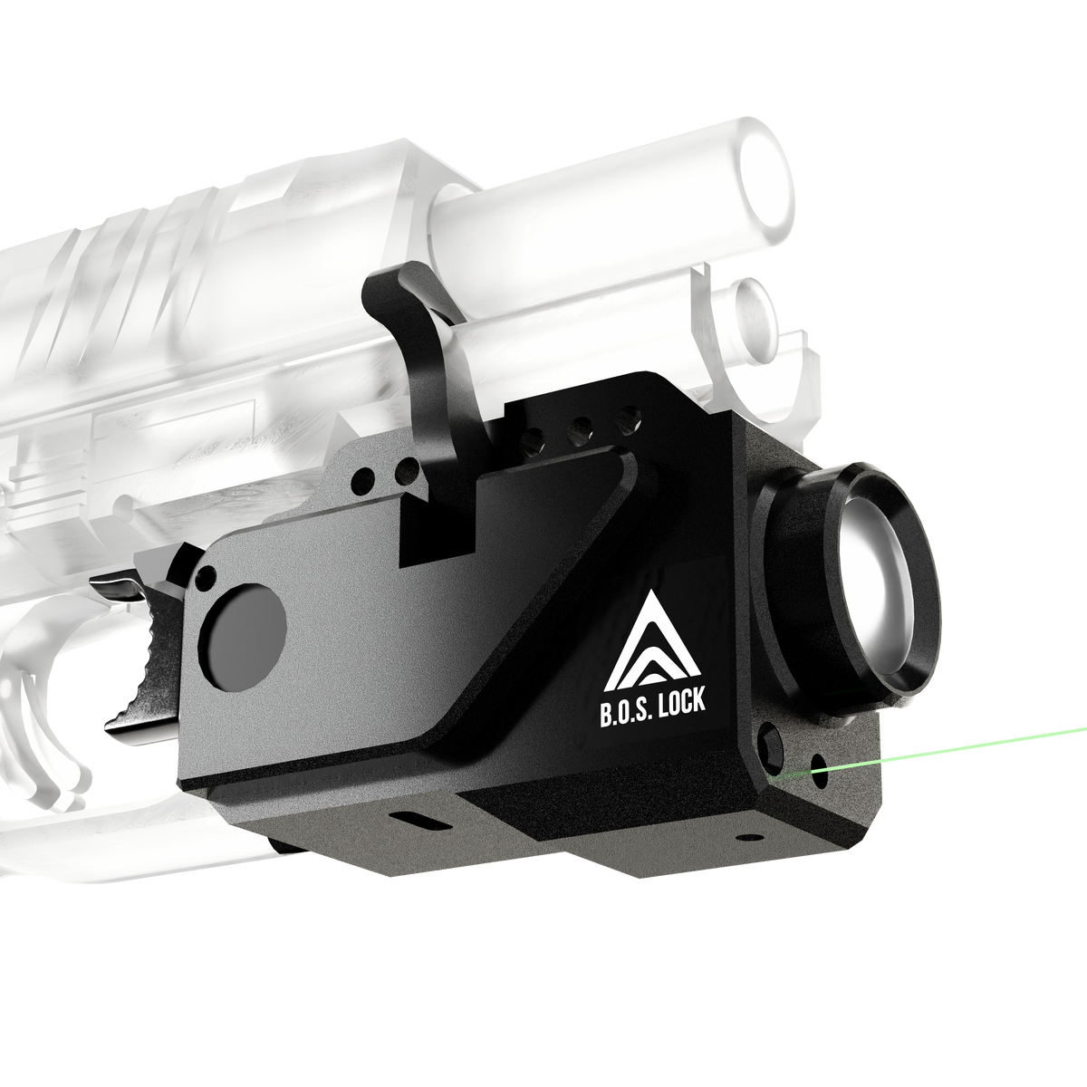 B.O.S. Lock Fusion biometric firearm safety device